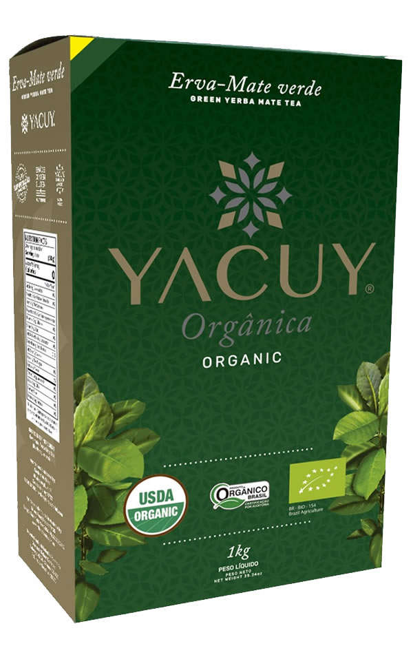 Yerba-Mate Verde Orgánica Yacuy